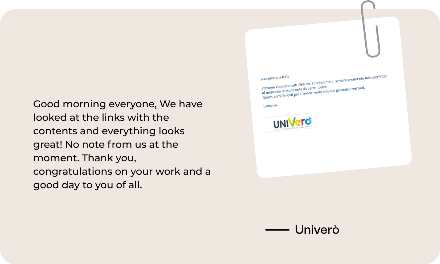 UniVerò